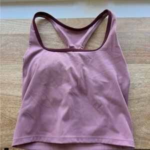Gilly Hicks Mauve Racerback Tank Top